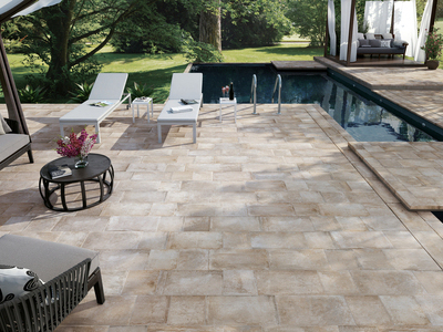 Rev�tement de sol ext�rieur � Cannes : terrasse, piscine et gazon synth�tique | 